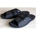 Комнатные мужские текстильные открытые тапочки БЕЛСТА (BELSTA) B551 серые