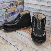 Домашние угги (бурки) суконные утепленные DreamStan DS-05bl