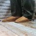 Мужские кожаные утепленные тапочки Tylbut TB208br