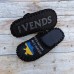 Комнатные мужские фетровые тапочки VENDS 40/41 (модель  7-161M)