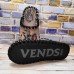 Комнатные мужские фетровые тапочки ручной работы VENDS (модель 7-36M)