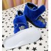 Детские текстильные  домашние тапочки BELSTA (артикул B1807blu)