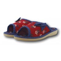 Комнатные детские тапочки для девочки с бантом БЕЛСТА (BELSTA) B3004 30 размера красные