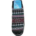 Детские теплые тапки-носки с подошвой LookEN SM-DT-6111-g