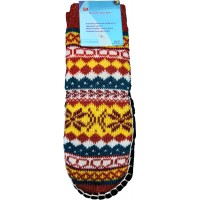 Дитячі теплі капці-шкарпетки з підошвою LookEN SM-DT-6111-o
