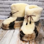 Теплые тапочки женские