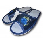 Кімнатні жіночі шкіряні тапочки Polmar P150