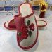 Комнатные женские кожаные тапочки Polmar (P227r)