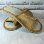 Кімнатні жіночі шкіряні тапочки Polmar P241b